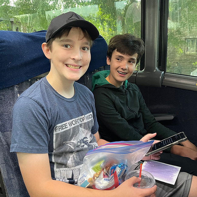 Middle School Retreat at Johnsonburg
